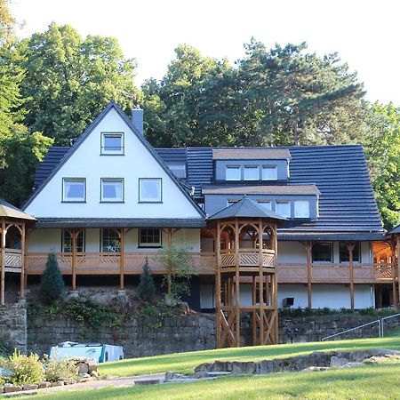 Felsenkeller Coppenbruegge Hotel Buitenkant foto